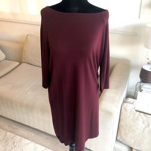 Zara Burgundy Dress size Small